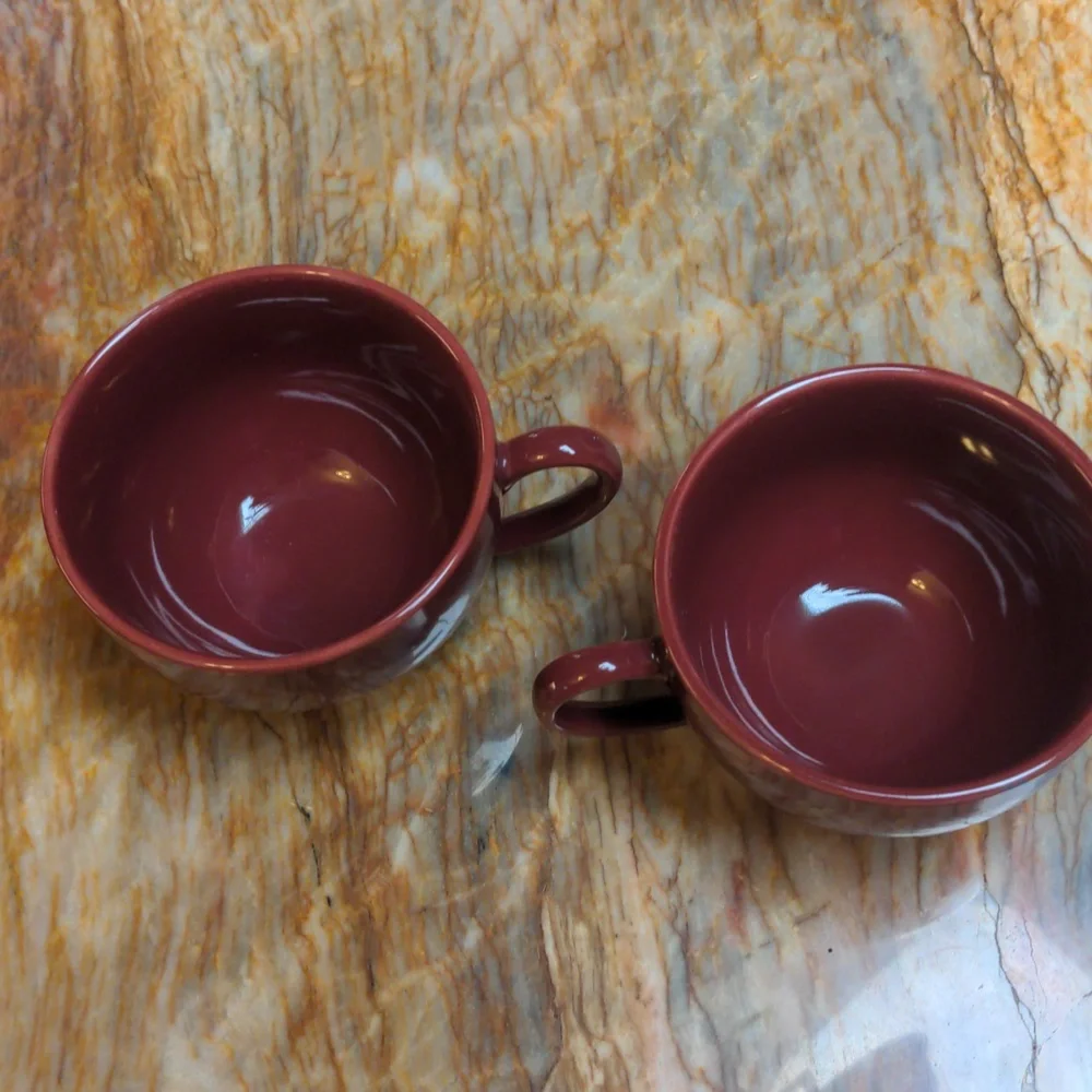POTTERY BARN SET coffee Tea Mugs Cups